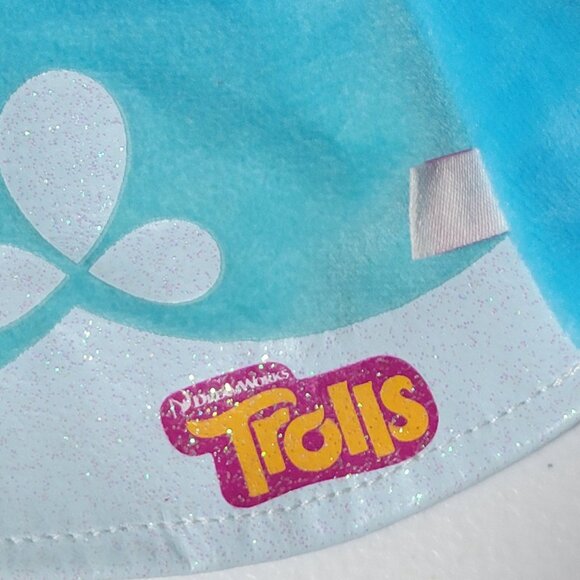 Build a Bear Trolls Poppy 21 inch Plush Blue Dress Dreamworks Stuffed Animal Toy - Picture 10 of 12